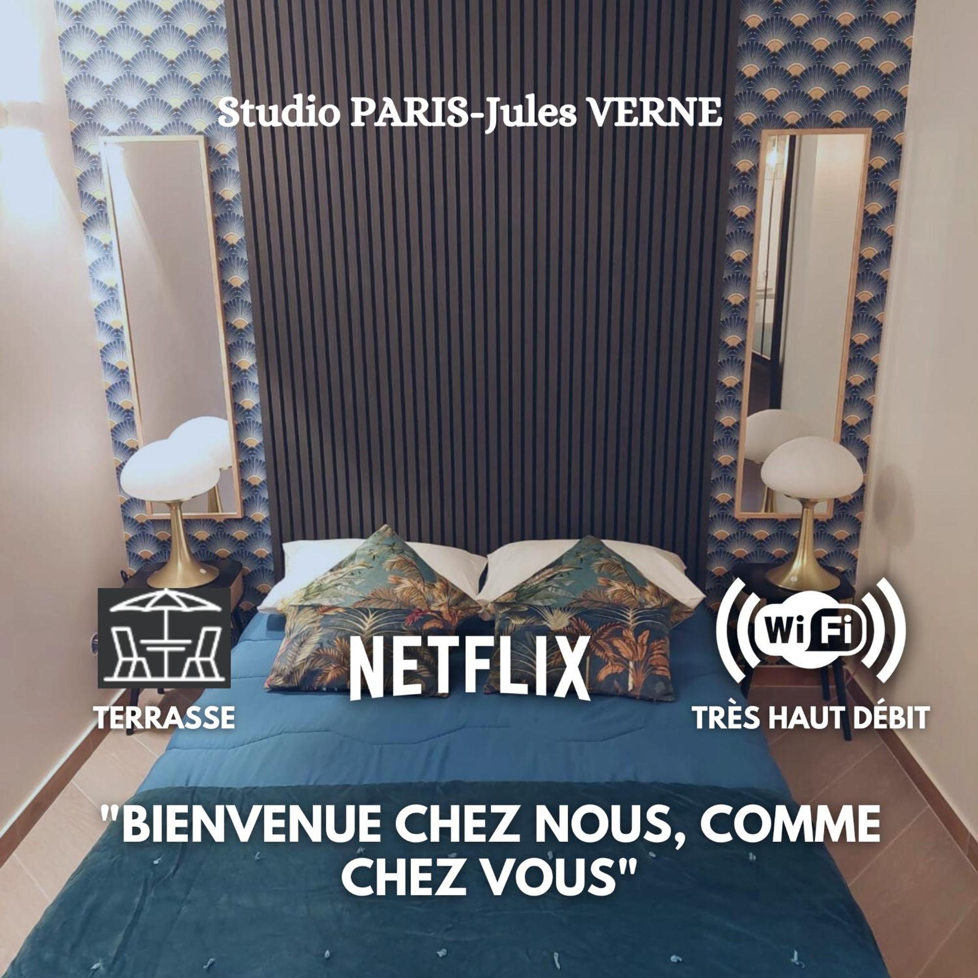 Paris-Julesverne-Bienvenue-Terrasse-Netflix Pantin Luaran gambar